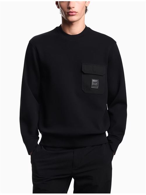 Felpa con tasca Emporio Armani | EM002925AF10013UC001